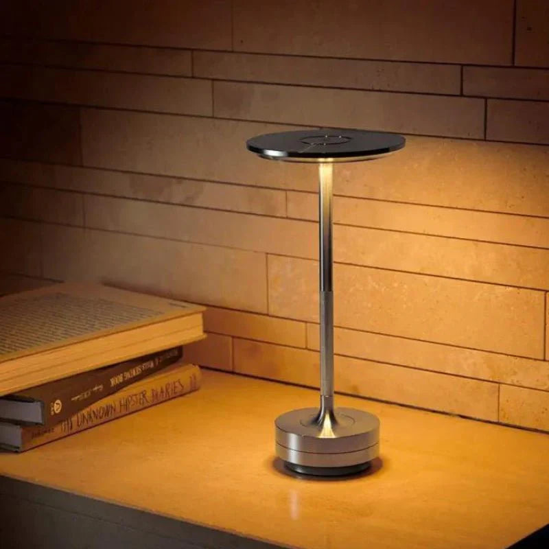Luminária de Mesa LED Sem Fio 3 Tons de Luz