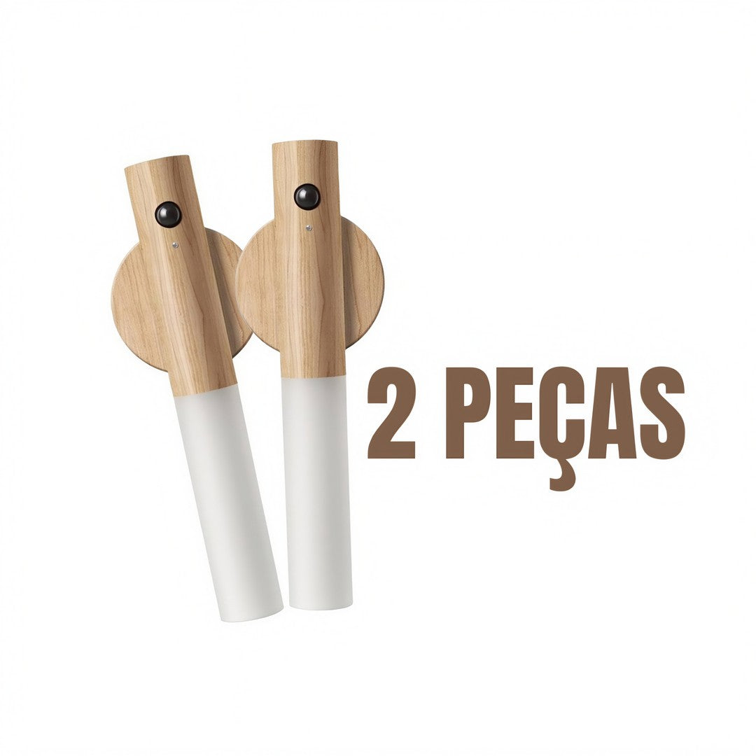 LumiSense Pro – Luminária LED Recarregável com Sensor de Movimento