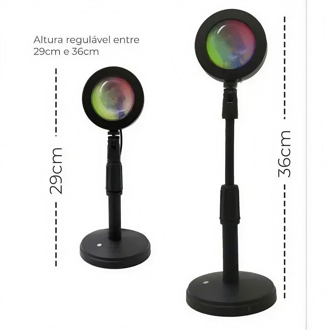 Luminária Por do Sol