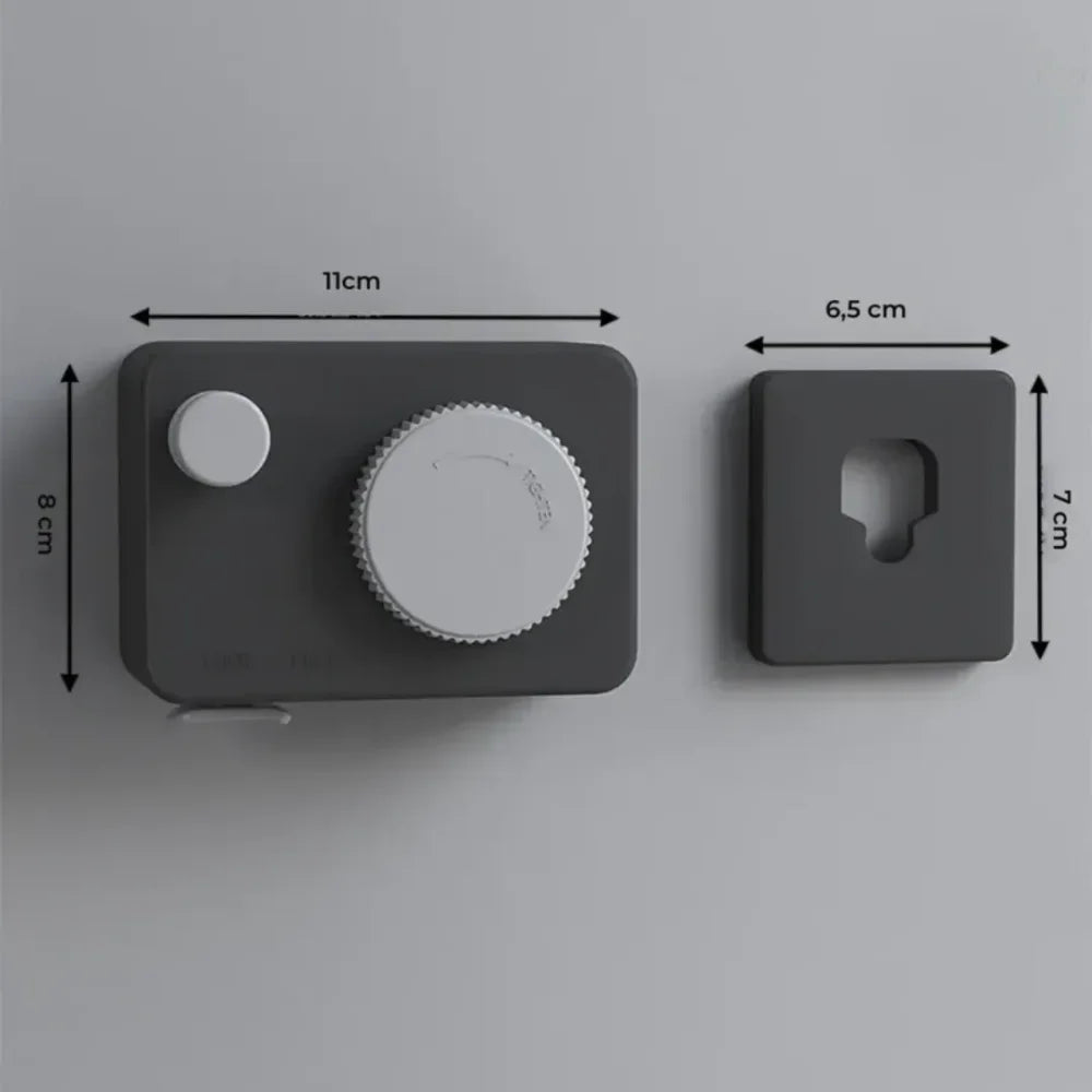 Varal Invisível Retrátil de Aço - Âncora