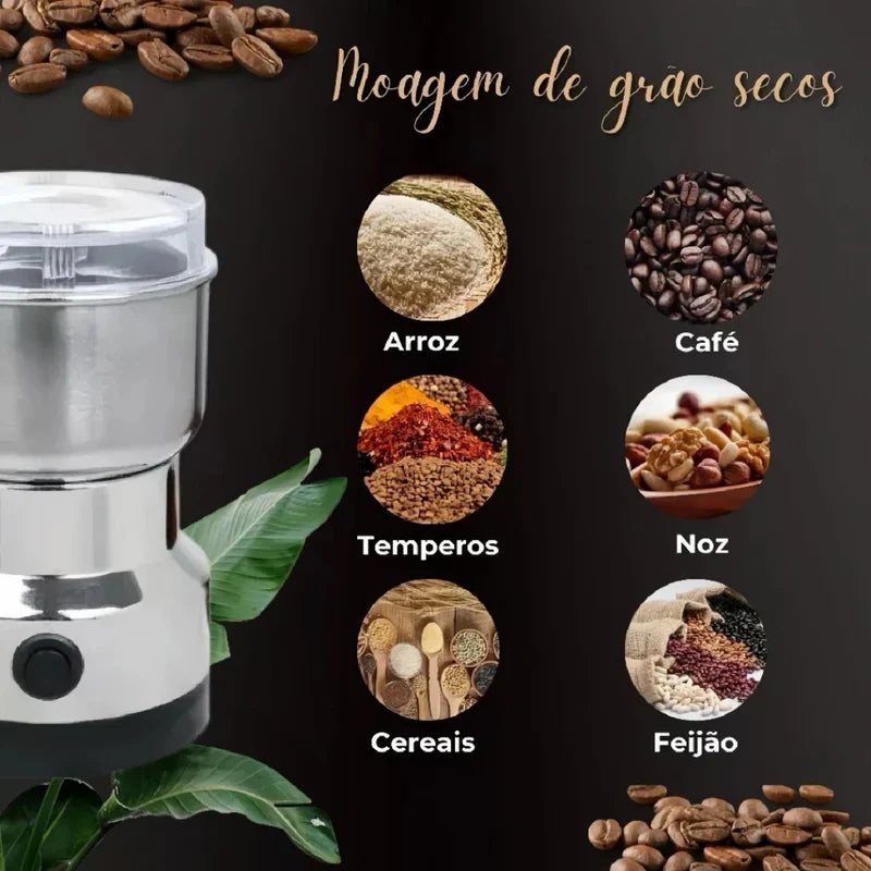 Moedor Gourmet 4 Lâminas – Café & Especiarias