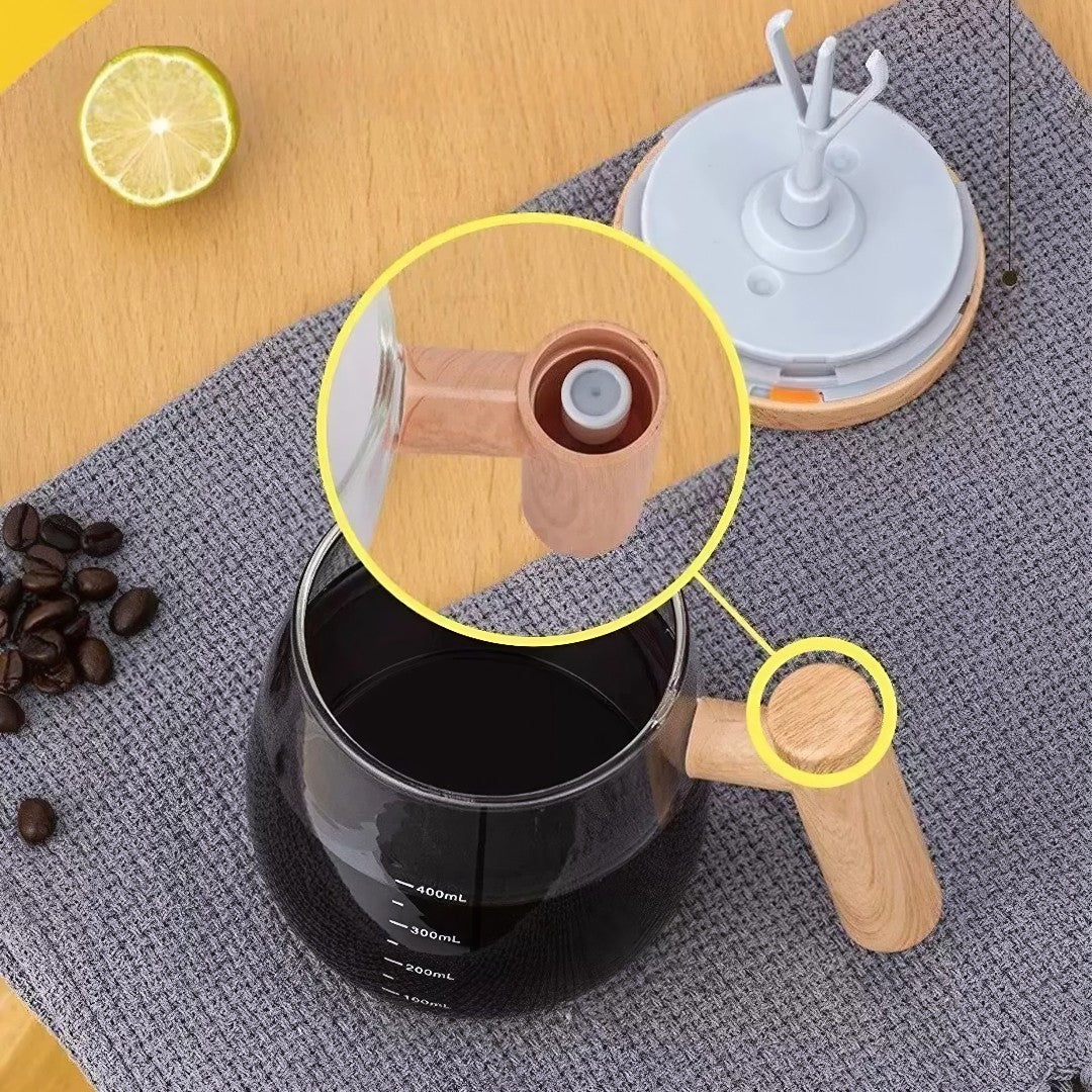 StirCup Pro™ – Chávena Misturadora Automática 400ml (USB-C)