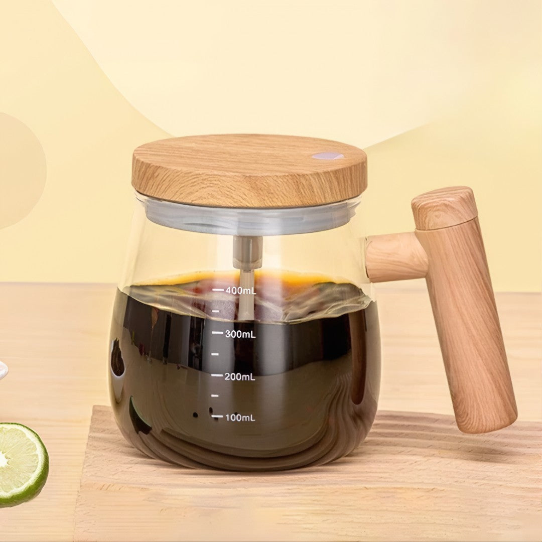 StirCup Pro™ – Chávena Misturadora Automática 400ml (USB-C)