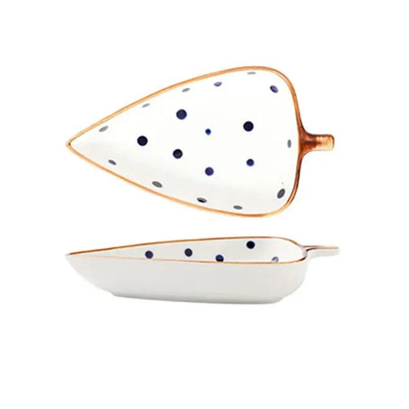 Prato Decorativo Leaf