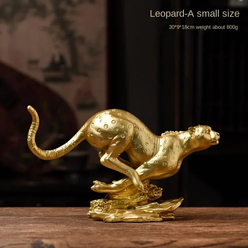 Escultura Leopardo