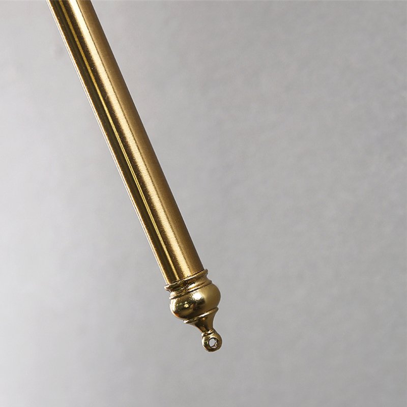 Arandela Abajur de Parede Retrô Metal e Cuba de Linho