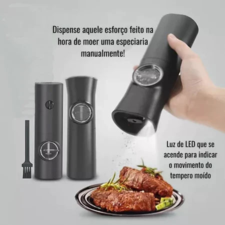 Moedor Automático de Sal e Pimenta