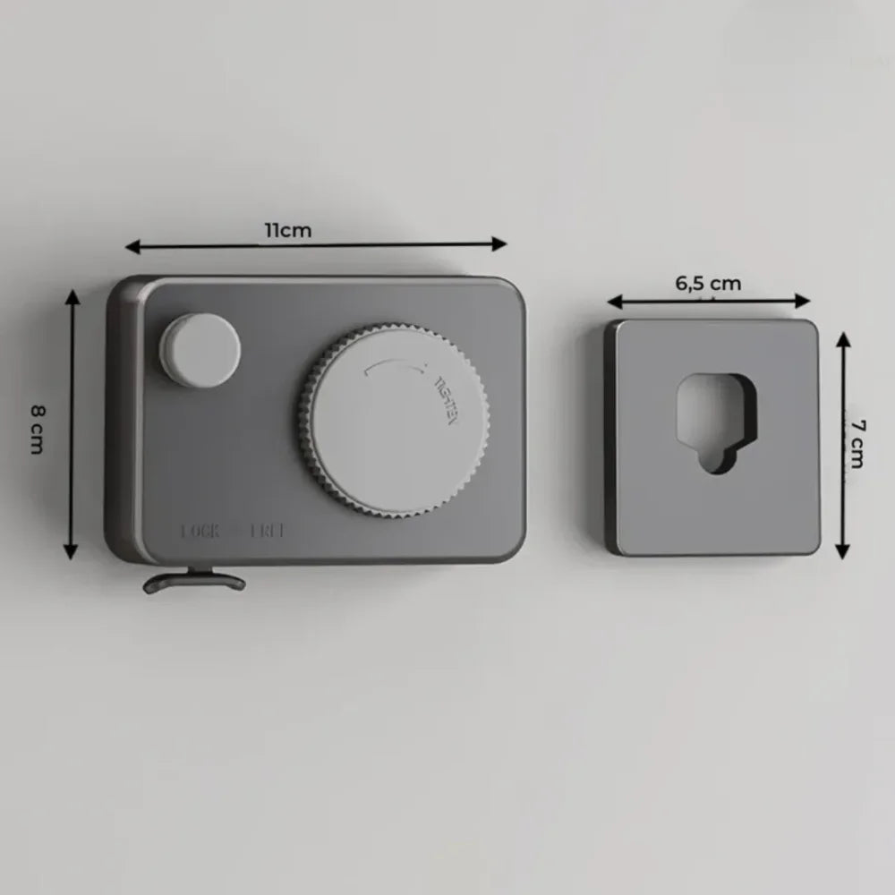 Varal Invisível Retrátil de Aço - Âncora